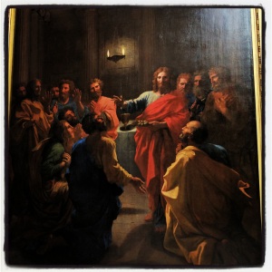 Jésus Christ instituant l'Eucharistie de Nicolas Poussin